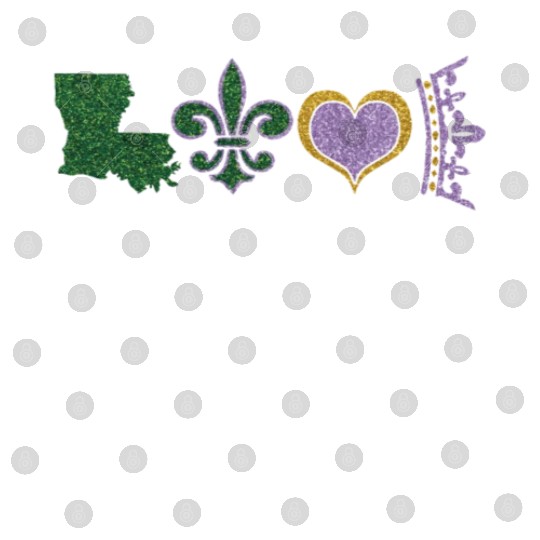 Party Festival Parade Beads Love Mardi Gras Digital Files