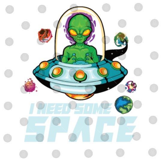 Alien Extraterrestrial Area 51 UFO Space Geek Gift Digital Files