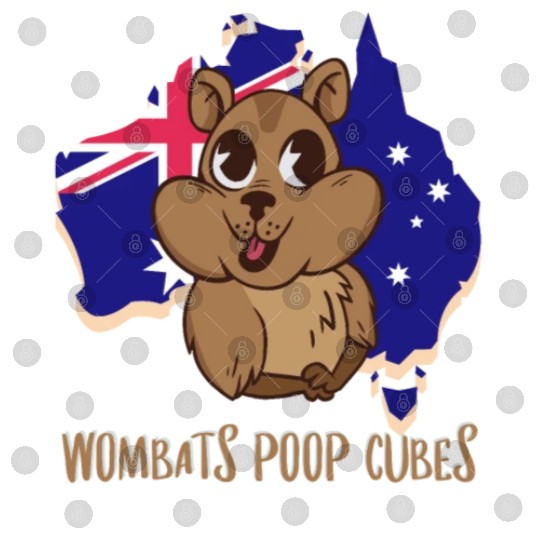 Wombats Poop Cubes For A Wombat Lover Digital Files