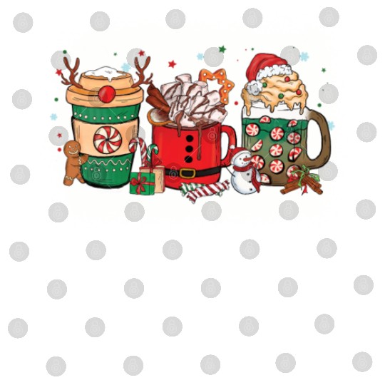Christmas Hot Chocolate Cup Digital Files