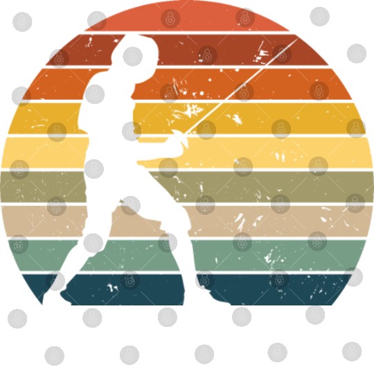 Retro fencing Digital Files