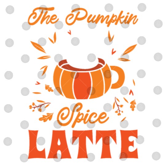Pumpkin Spice Latte Halloween Coffee Lover Tarot Digital Files