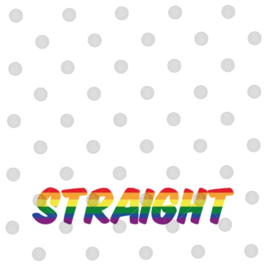 Too Cute To Be Straight LGBT Gay Pride Rainbow Fla Digital Files