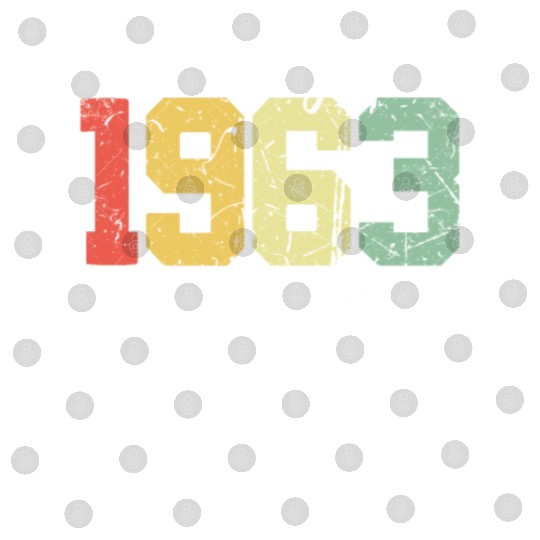 60 Years Vintage 1963 Retro 60th Birthday Digital Files