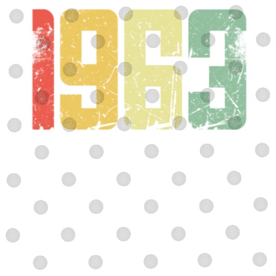 60 Years Vintage 1963 Retro 60th Birthday Digital Files
