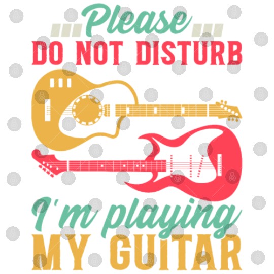 Bass Guitarist I Please Do Not Disturb I'm Playing Digital Files