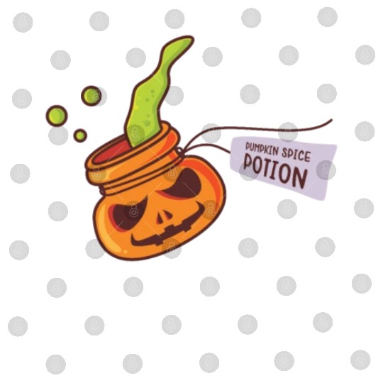 Pumpkin Spice Potion Coffee Enthusiast Halloween Digital Files