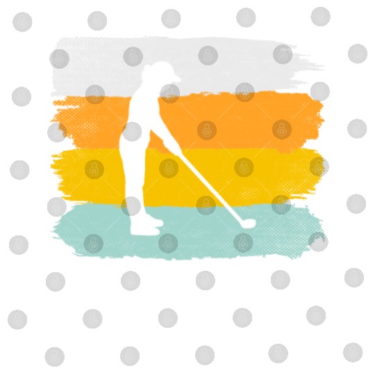 golf retro Digital Files