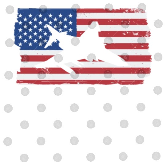 F-4 Phantom Fighter Jet American Flag F4 Phantom Digital Files