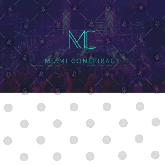 Miami Conspiracy Green Party background Digital Files