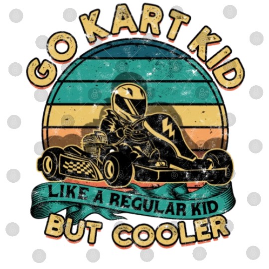 Go Kart Racer Pit Crew Car Racing Karting Digital Files