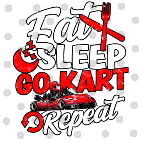 Go Kart Racer Pit Crew Car Racing Karting Digital Files