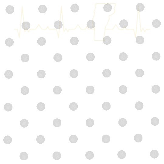 Vermont State USA. Heart. Love. EKG. Pulse. Beat. Digital Files