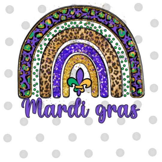 Mardi Gras Beads design - Mardi Gras Fat Tuesday Digital Files