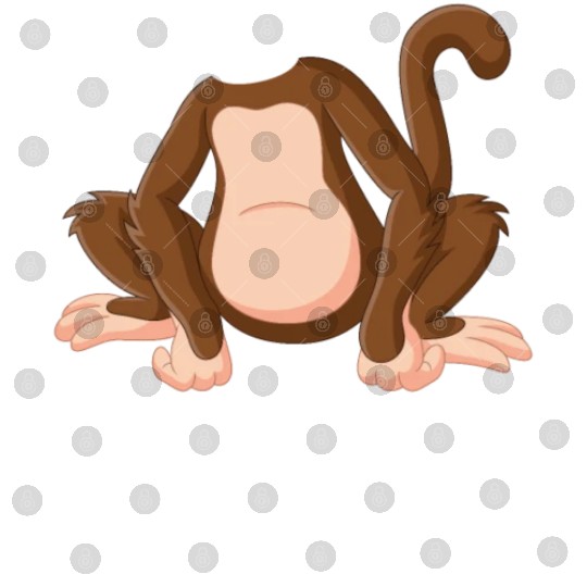 Funny Monkey Chimpanzee - Funny Orangutan Monkey Digital Files