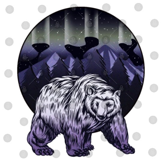 Alaska Gift USA Natur Bär Denali Grizzly Wald Digital Files