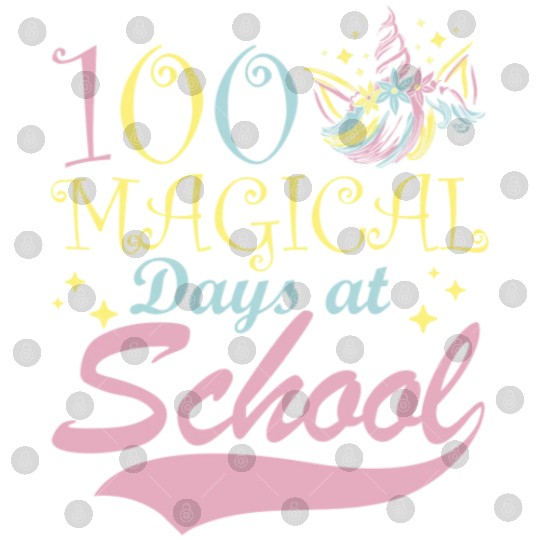 100 Magical Days At School Fantasy Fairytale Digital Files