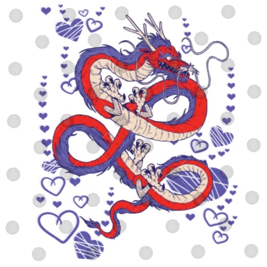 Cooler Japanese dragon Digital Files