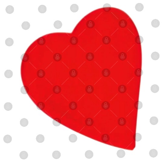 Red Heart of Passion Digital Files