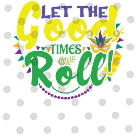 Mask Roll Mardi Festival Parade Beads Mardi Gras Digital Files