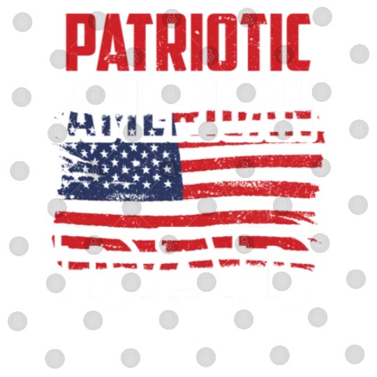 Patriotic American Dad Patriot US USA Digital Files