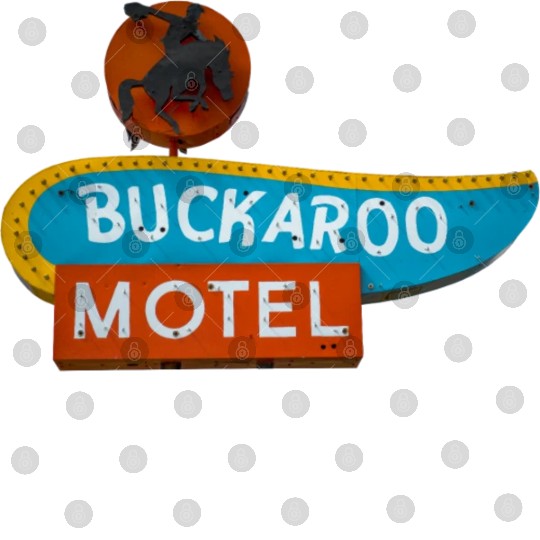 Buckaroo Motel Sign Route 66 Tucumcari New Mexico Digital Files