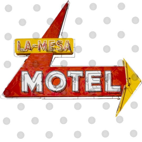 La Mesa Motel Route 66 Santa Rosa New Mexico Digital Files