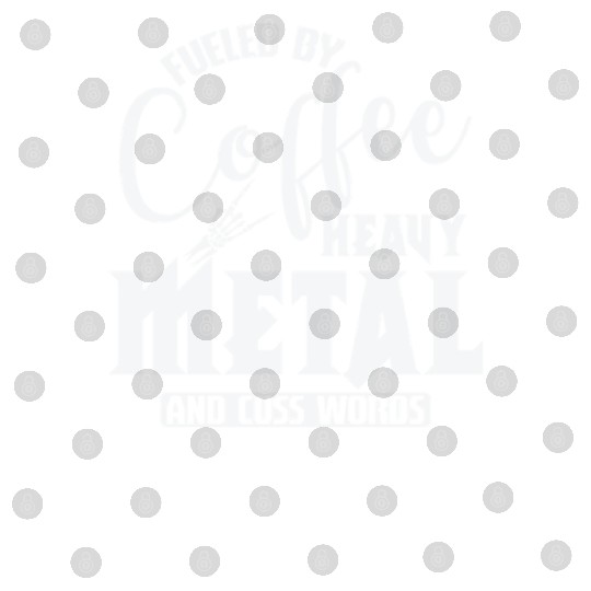 Fueled by Coffee Heavy Metal and cuss Words Digital Files