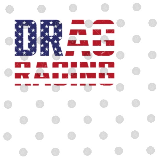 Drag Racing Race Car Flag Vintage Digital Files