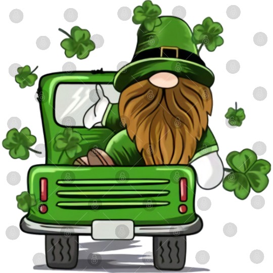 Principal Crew Gnomies Truck St Patrick Teacher Digital Files