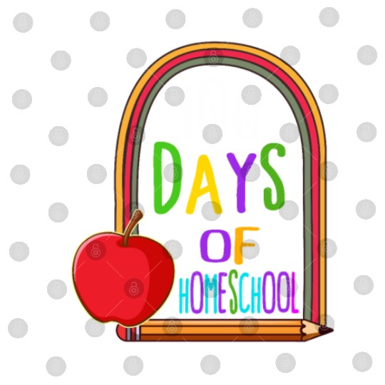 School Digital Files, 100 Days Of Homeschool Digital Files,