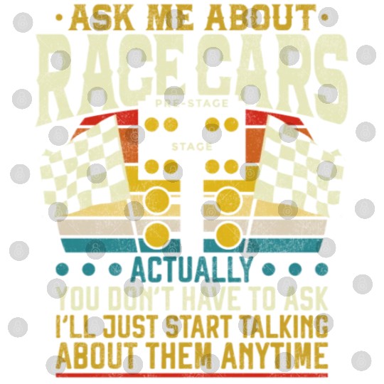 Drag Racing Race Car Retro Vintage Digital Files