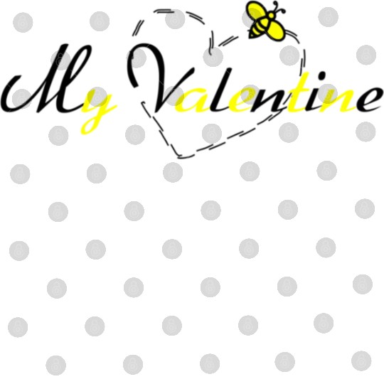 Bee my valentine740 Digital Files