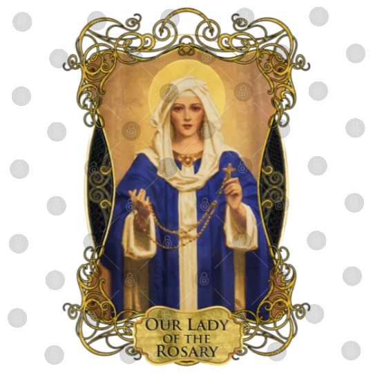 Our Lady of the Rosary Catholic Prayer Rosaries Ma Digital Files
