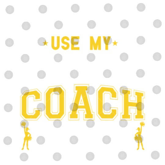 Cheer Coach Voice Funny Cheerleading Coach Digital Files