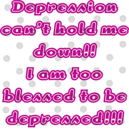 Depression can t hold me Digital Files