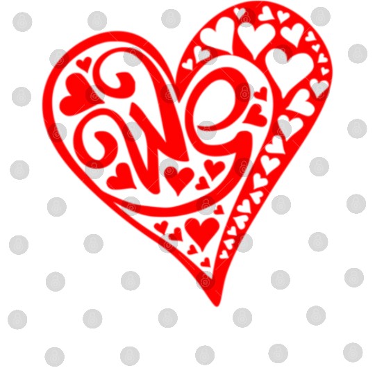 Galentines Day Red Heart We Valentines Day2 Digital Files