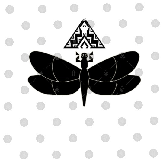 Minimalist Insect Celestial Dragonfly Sacred Geome Digital Files