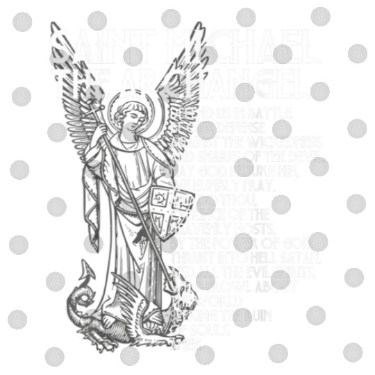 Saint Michael the Archangel Prayer Catholic Tradit Digital Files