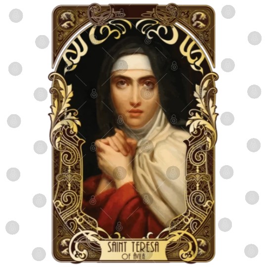 Saint Teresa of Avila Women Doctors of the Church Digital Files