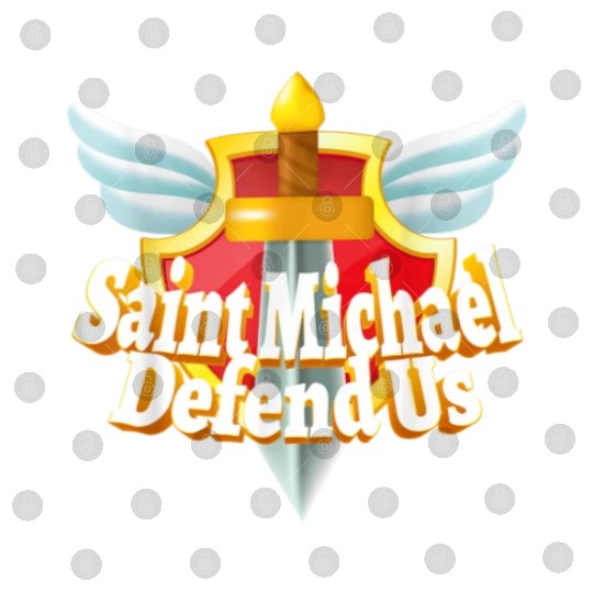 St. Michael the Archangel Icon Dragon Catholic Ang Digital Files