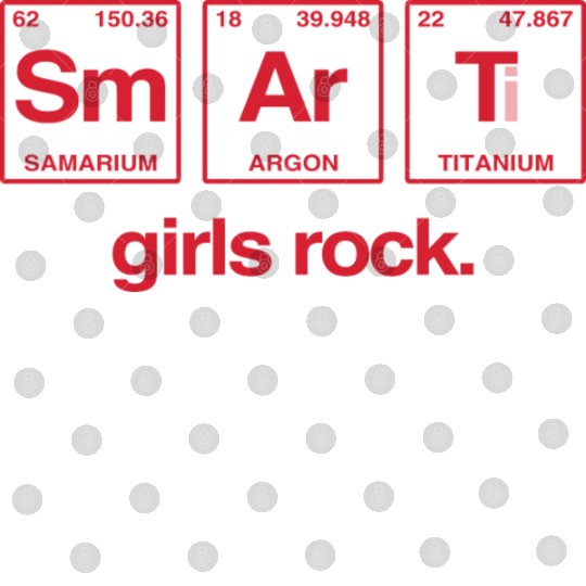 SMART GIRLS ROCK - Elements Periodic Table Digital Files