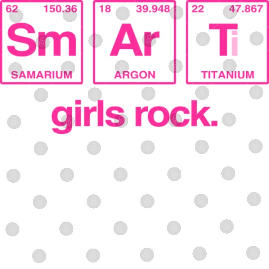 SMART GIRLS ROCK - Elements Periodic Table Digital Files
