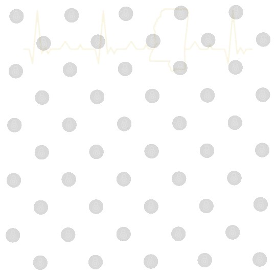 Mississippi State USA. Heart. Love. EKG. Pulse. Digital Files