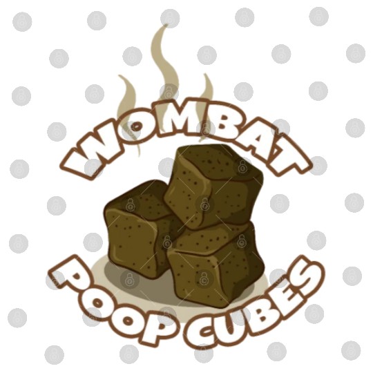 Wombat Poop Cubes Digital Files