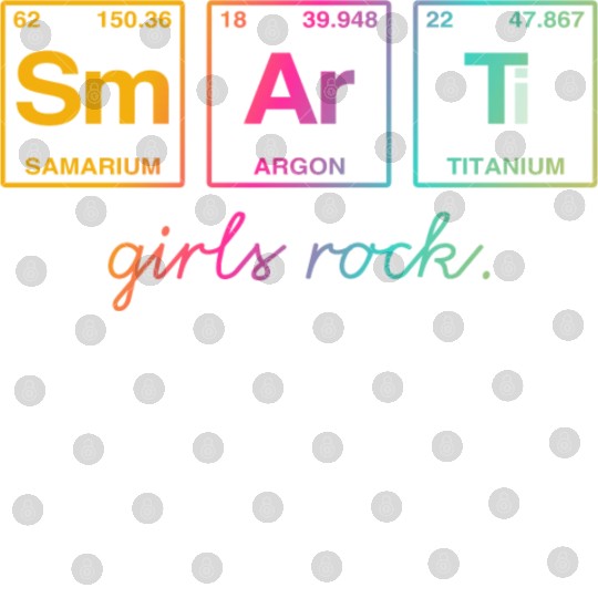 SMART GIRLS ROCK - Elements Periodic Table Digital Files