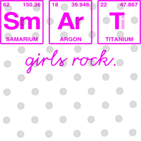 SMART GIRLS ROCK - Elements Periodic Table Digital Files