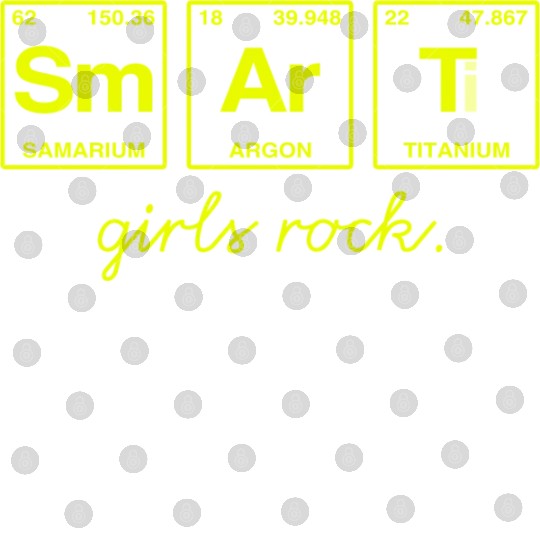 SMART GIRLS ROCK - Elements Periodic Table Digital Files