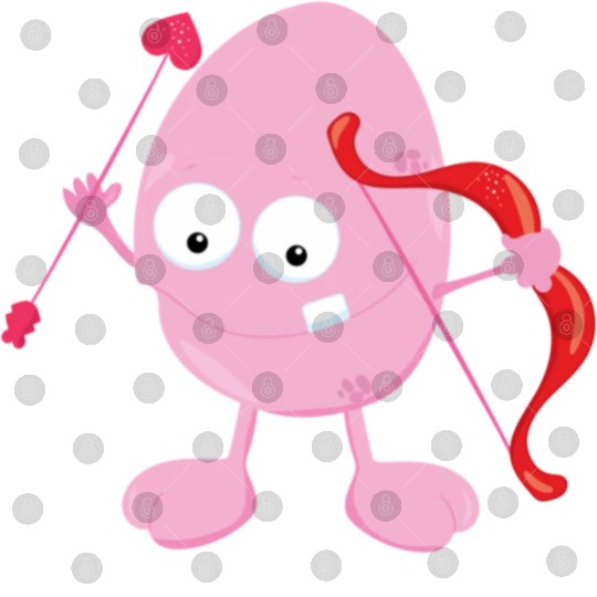 Kids Valentines Day Valentine Light Pink Monster Digital Files