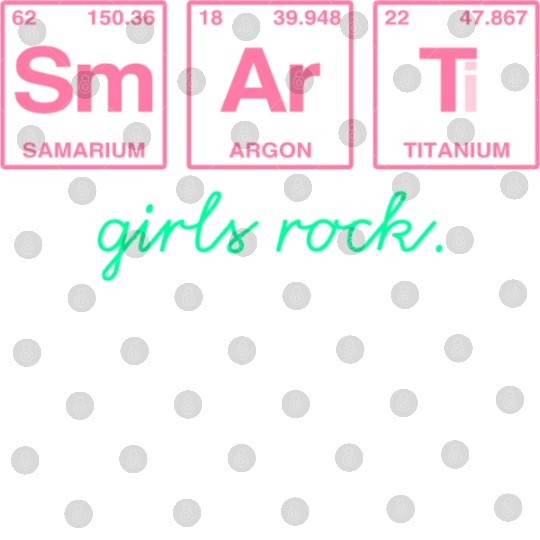 SMART GIRLS ROCK - Elements Periodic Table Digital Files